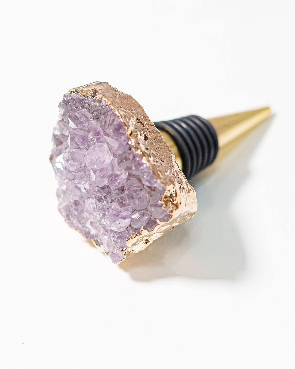 Wine Stopper Amethyst and Flash Golkd Shower Photo 2.jpg