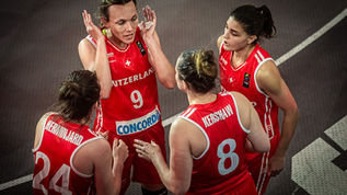 La Suisse 3x3 n’ira pas à Tokyo