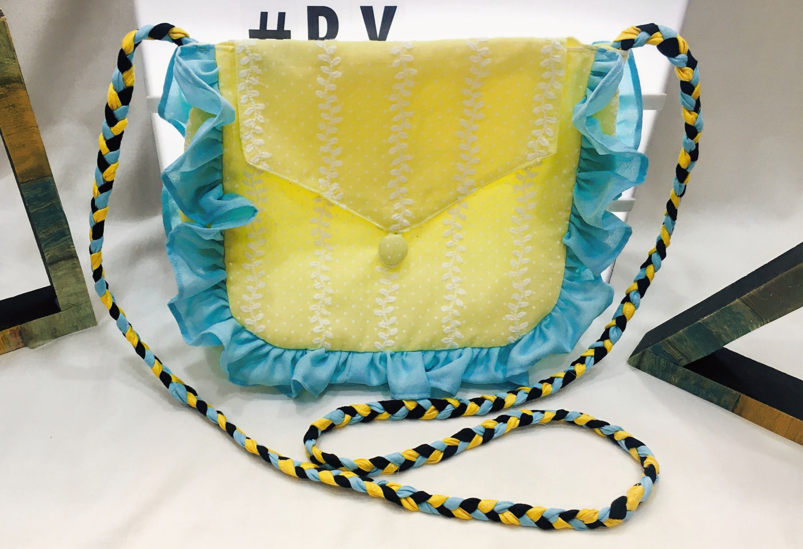 Embroidered Katran Sling