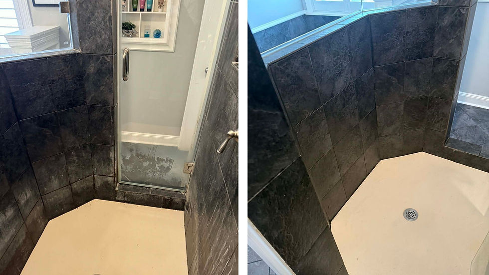 Can Hard Water Stains Be Removed From Natural Stone Showers?