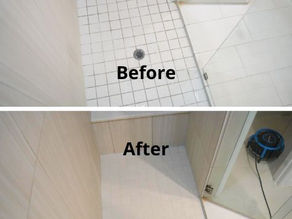 Complete Shower Grout Restoration Project in Frisco, TX