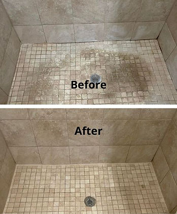 Shower tile restoration service in Dallas TX