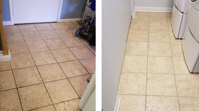 Natural stone cleaning and sealing service in Des Plaines IL.