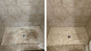 Clean shower tile and grout in Princeton TX