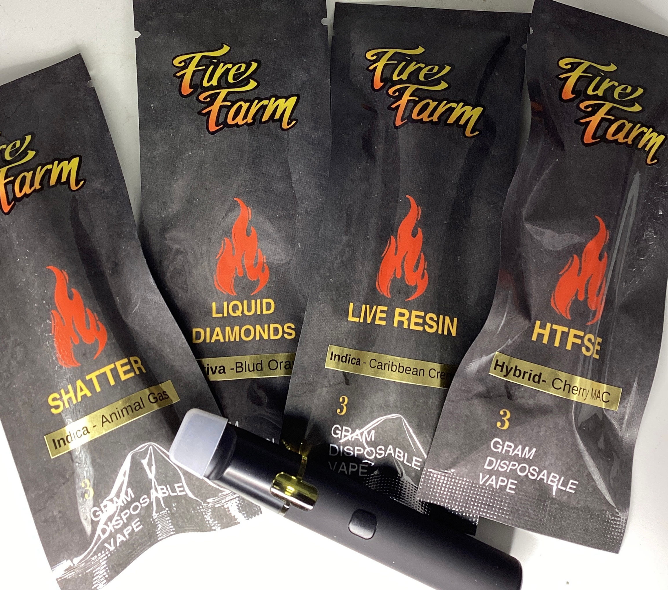 Fire Farm 3 gram HTFSE Vape
