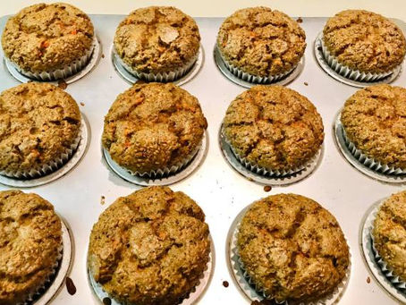 Protein Carrot Cake Muffins