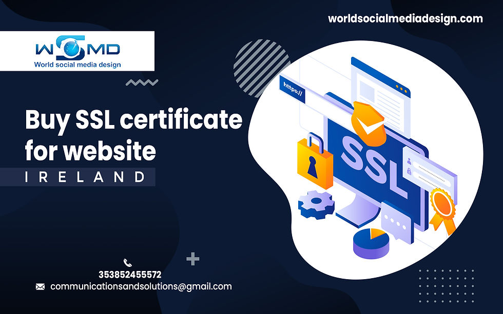 Buy SSL certificate for website Ireland