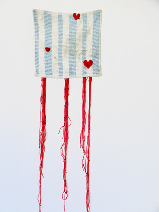 13 No Title, cleaning cloth, wool, 31 x 110 cm, 2011.jpeg