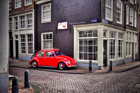 Red Beetle in the Jordaan Amsterdam