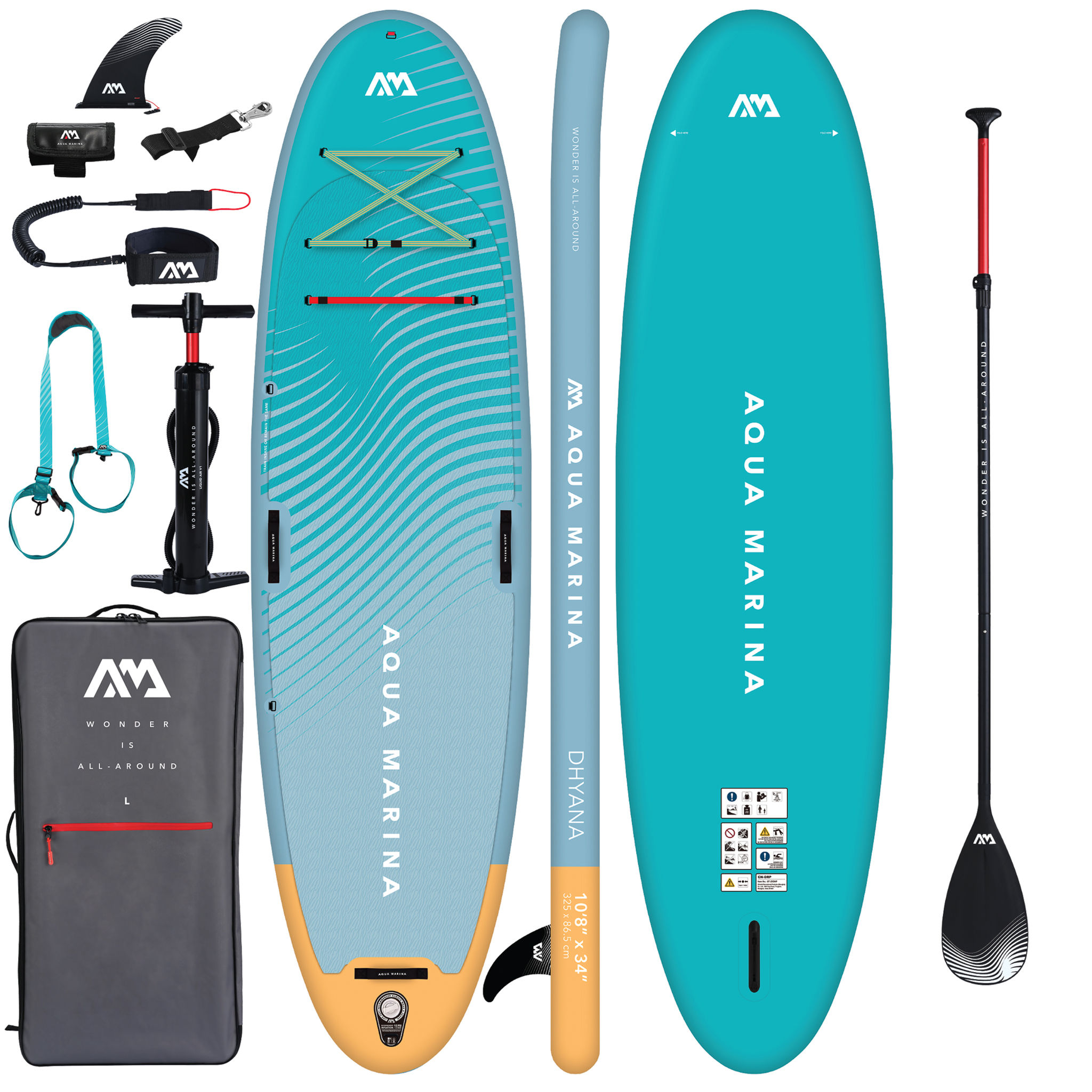 Aqua Marina DHYANA 10'8" YOGA SUP