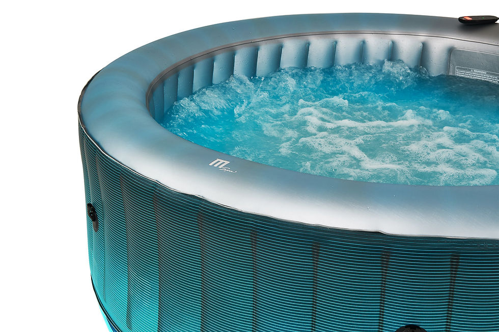 Thumbnail: MSpa STARRY Bubble Spa | large round | with LED light strip