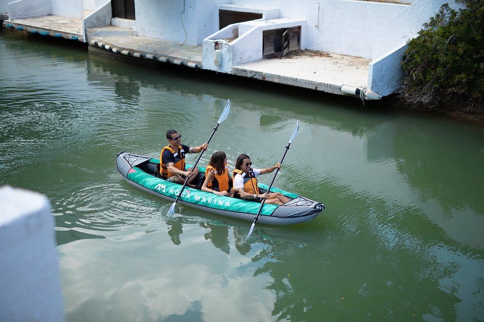 Thumbnail: Aqua Marina LAXO 380 TRIPLE KAYAK