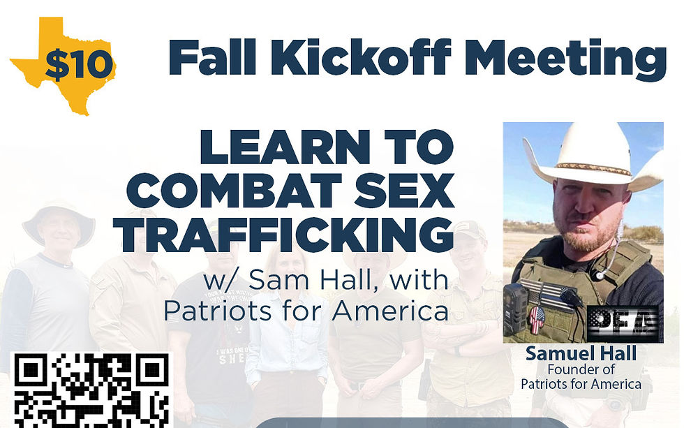 MVP Fall Kickoff with Sam Hall