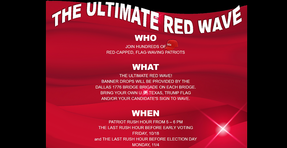 The Ultimate Red Wave