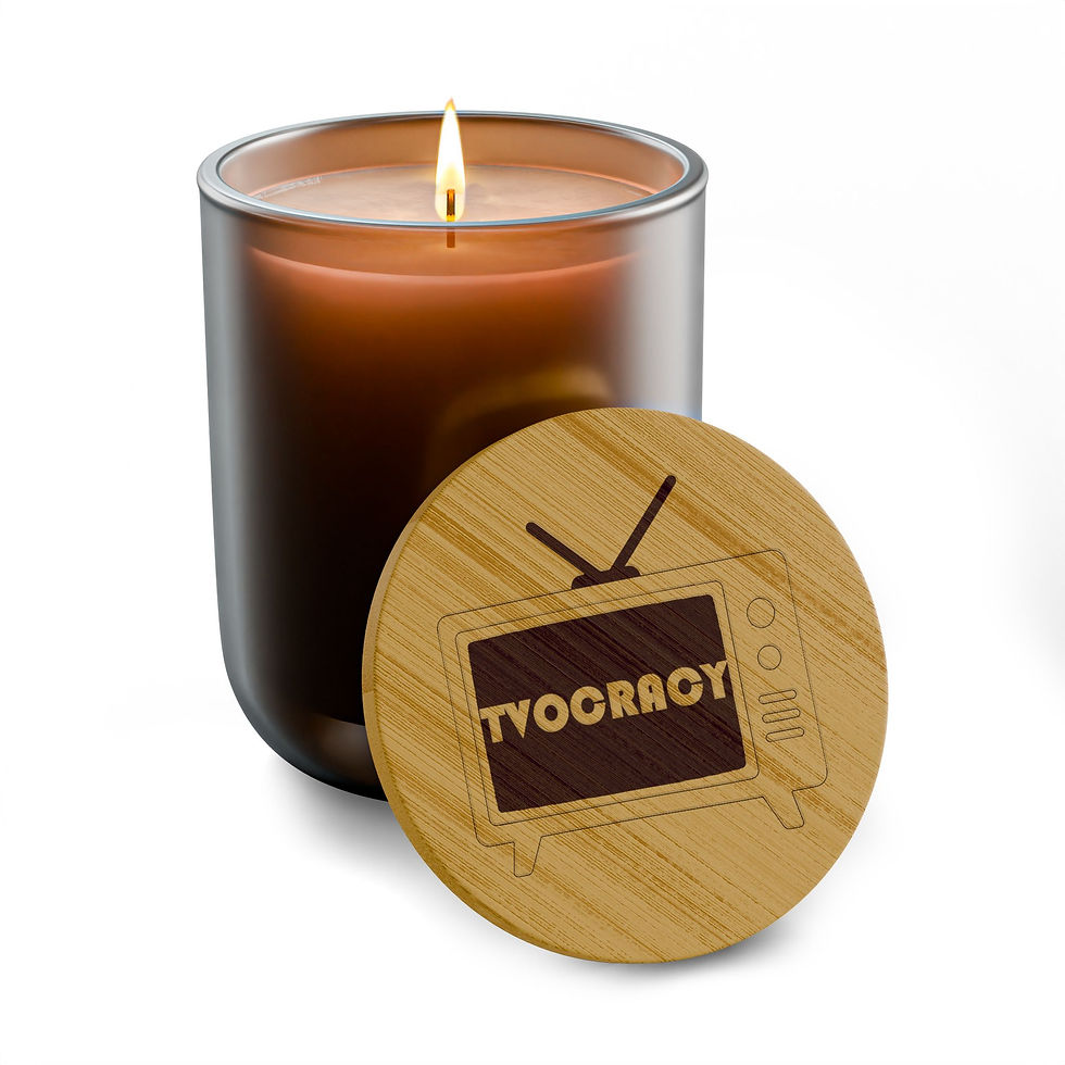 Tvocracy Candle