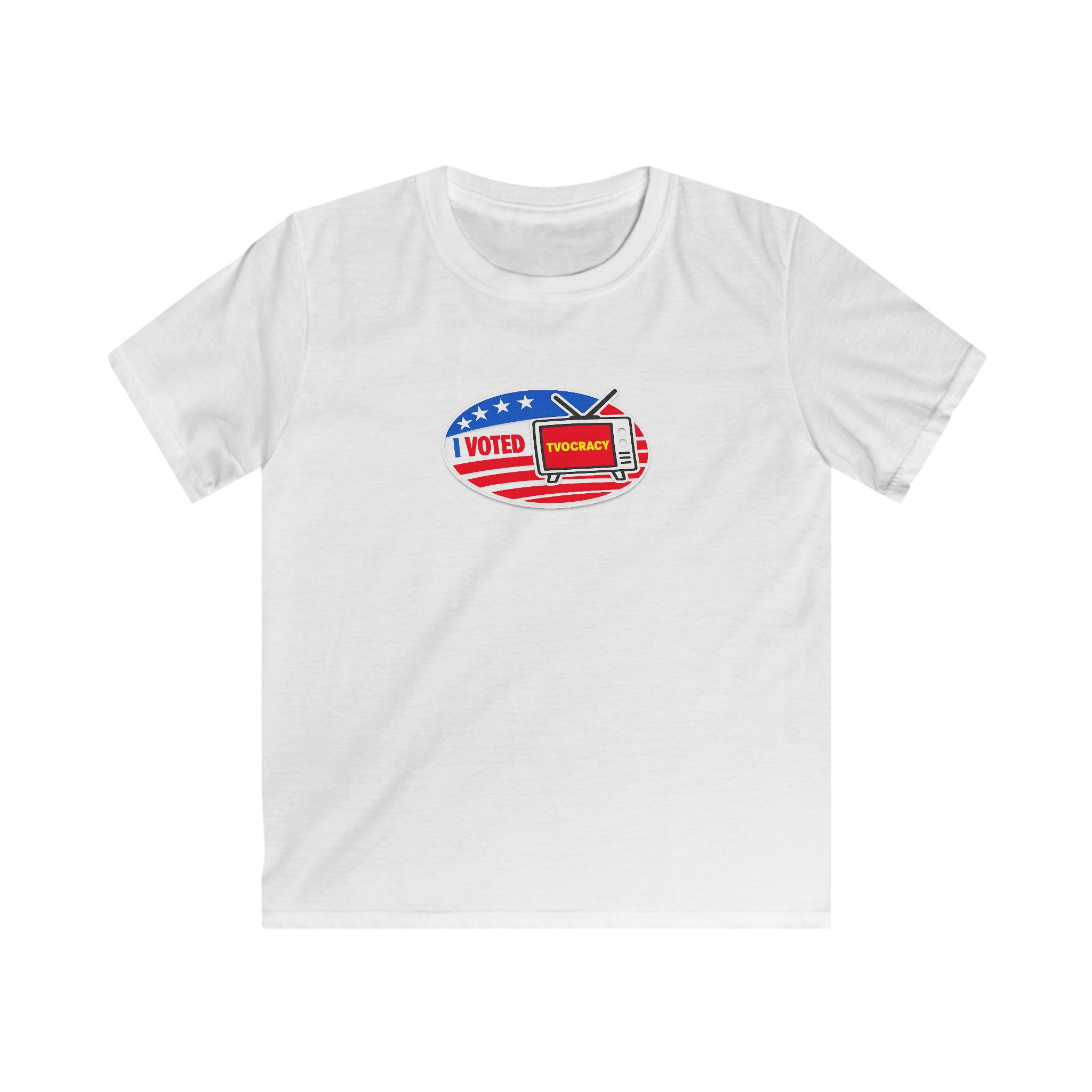 Kids Tee – "I Voted Tvocracy" (Patriotic Election Shirt)