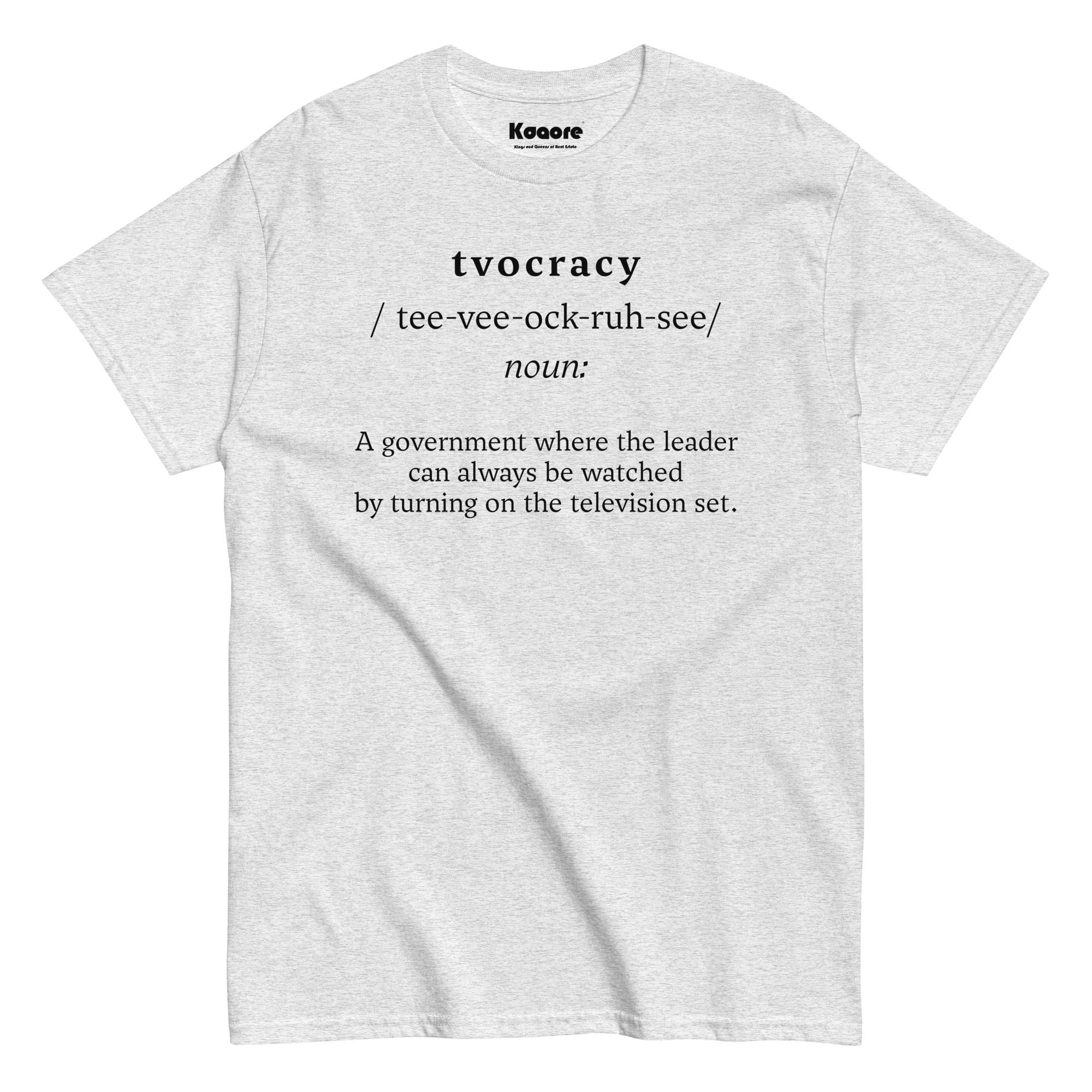 Tvocracy Unisex Classic Definition Tee