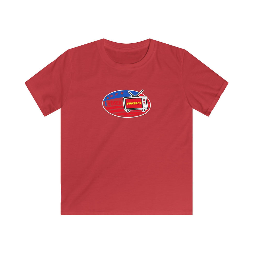 Thumbnail: Kids Tee – "I Voted Tvocracy" (Patriotic Election Shirt)