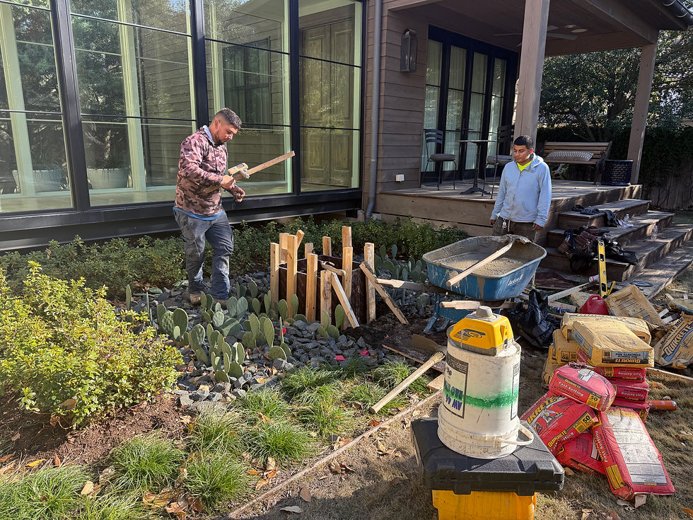 Delivery and Installation of bronze sculpture