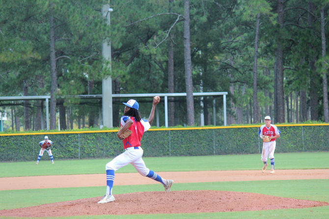 Bats wake up and Trey Mitchell throws 6 inning shut out as Clutch Baseball Florida blasts Jax Storm 