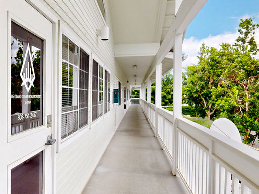 Exterior photo of Big Island Commercial Properties office at Pines Plaza75-240 Nani Kailua Dr #11, Kailua-Kona, HI 96740