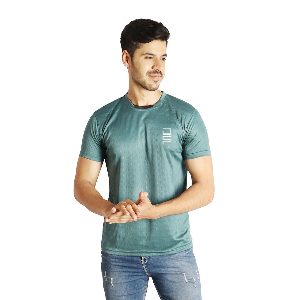 Thumbnail: Front view active gym t-shirt