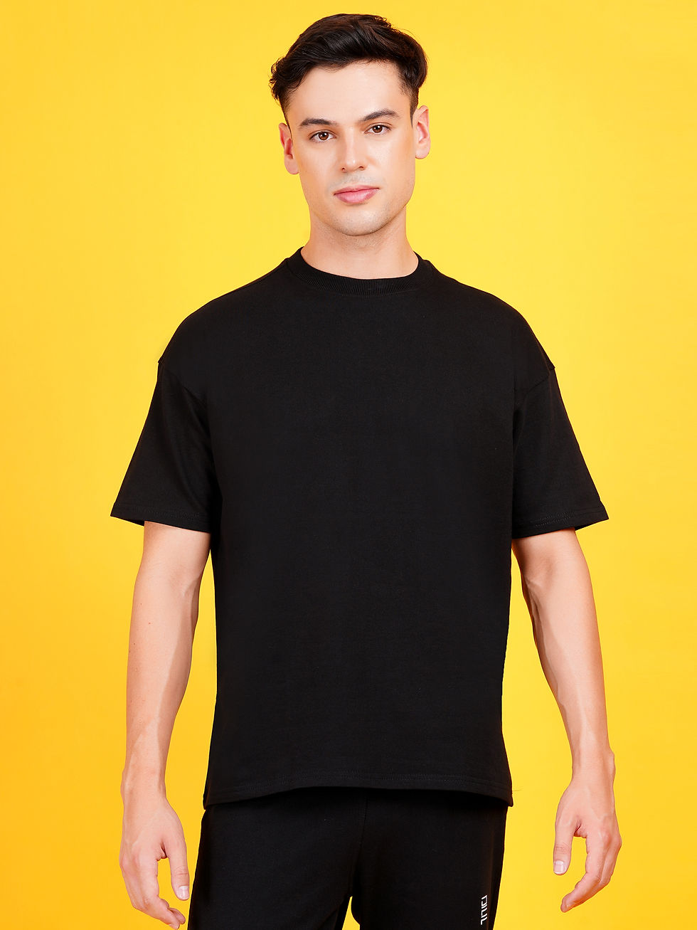Thumbnail: front view t-shirt white solid