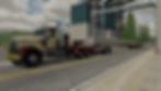 Transporting a concrete bridge beam