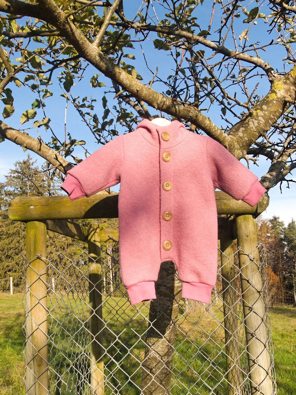 Miniaturbild: Baby-Walkoverall "Waldhüter" (fertig genäht)