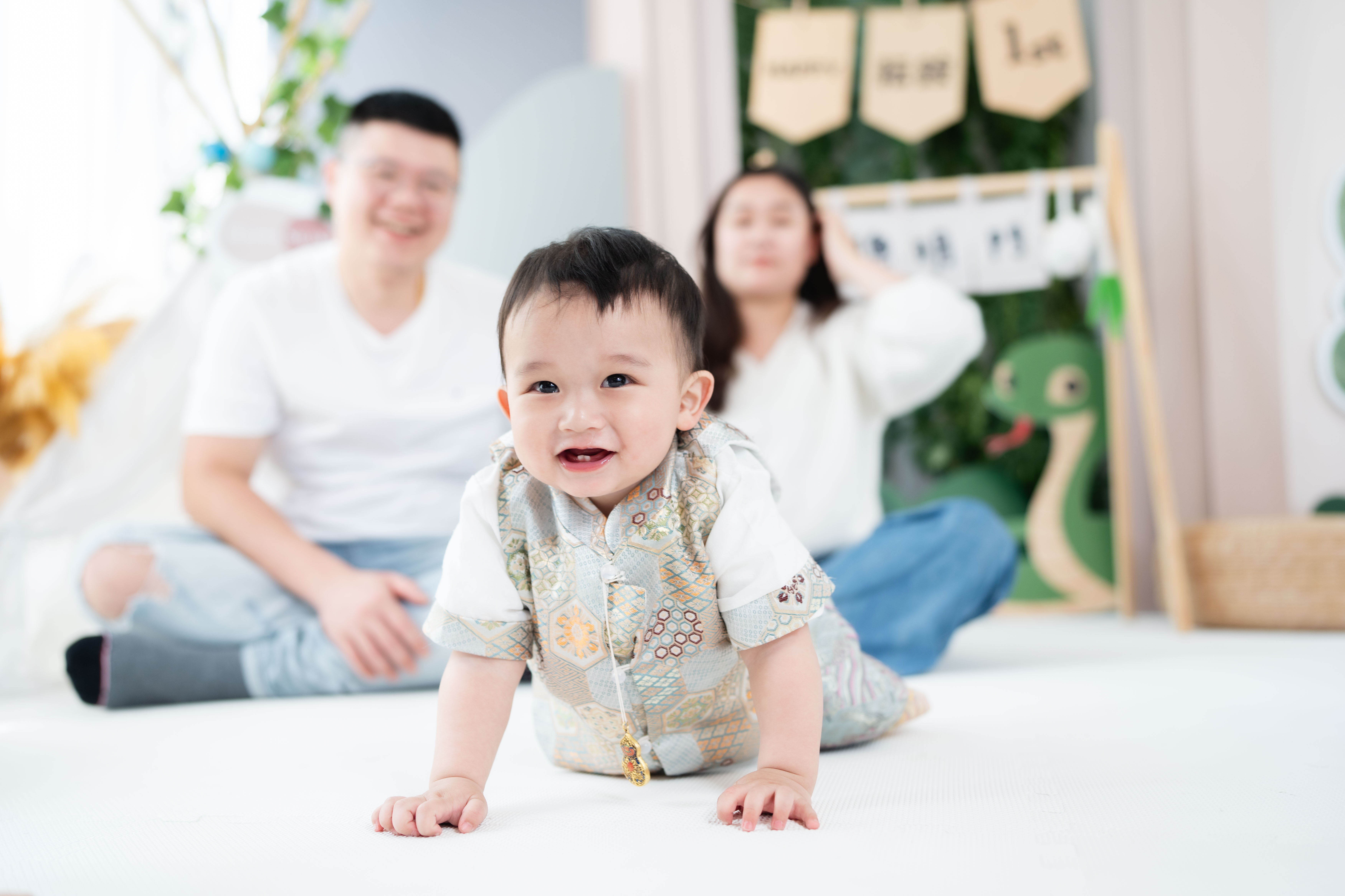兩胎都選這裡辦抓周？宋小姐一家的真實心得