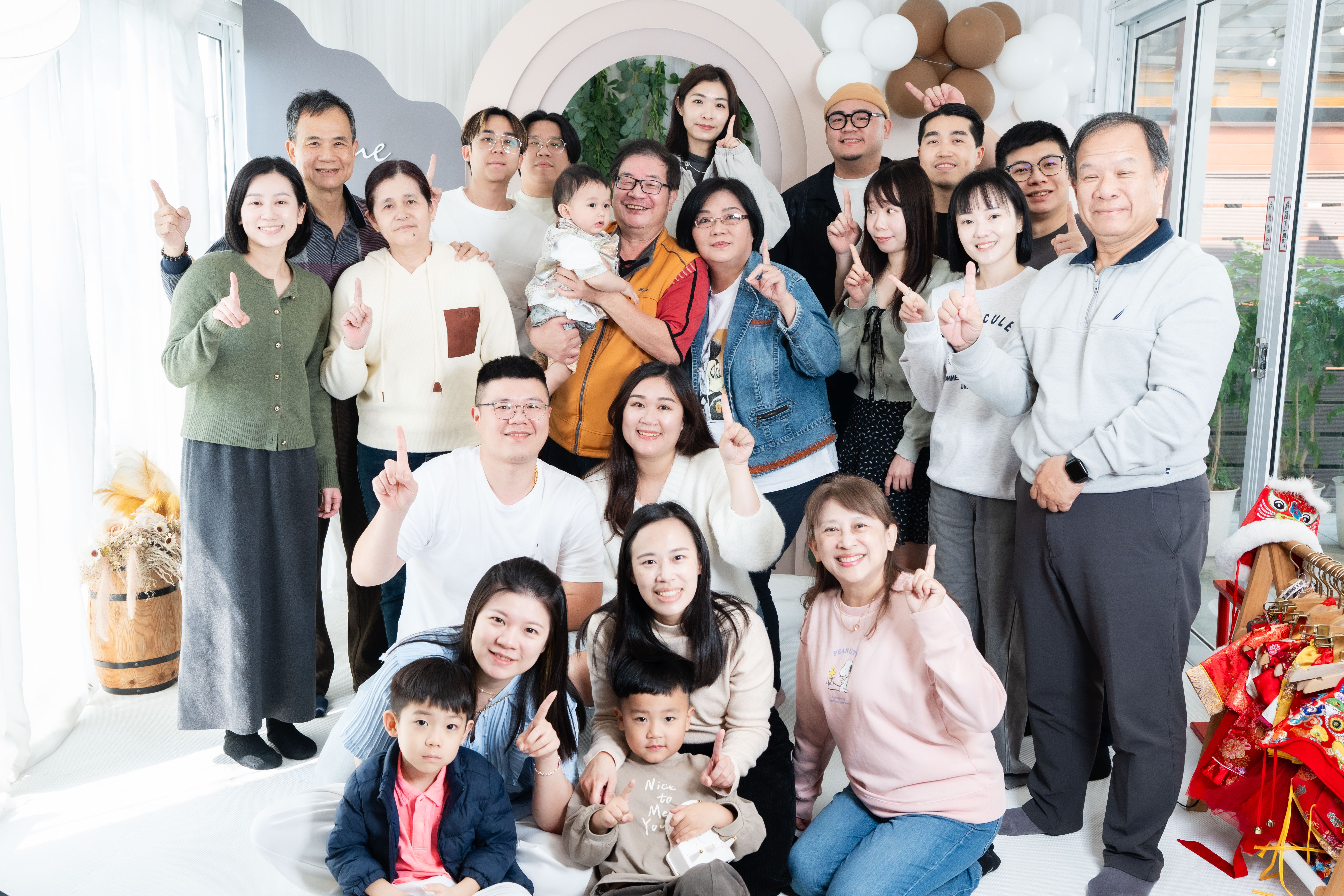 兩胎都選這裡辦抓周？宋小姐一家的真實心得