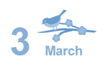3月