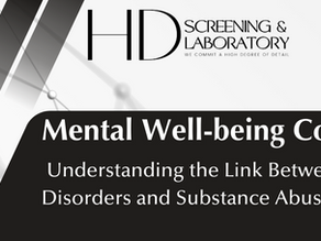 Navigating Mental Well-being Compliance: Understanding the Link Between Mental Health Disorders and Substance Abuse in the Workplace.