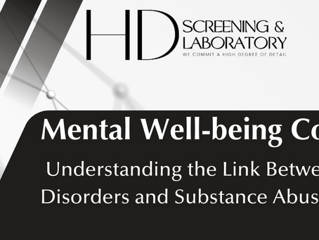 Navigating Mental Well-being Compliance: Understanding the Link Between Mental Health Disorders and Substance Abuse in the Workplace.