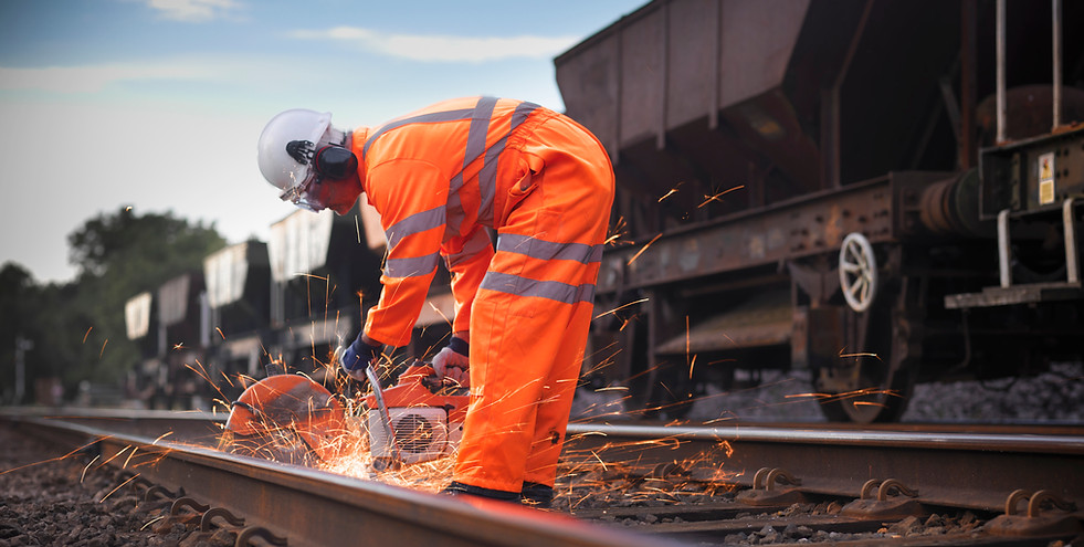 Bahnarbeiter