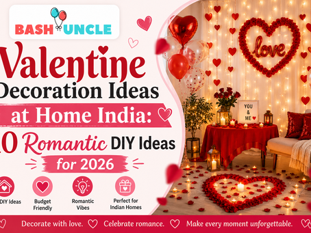 Valentine Decoration Ideas at Home India
