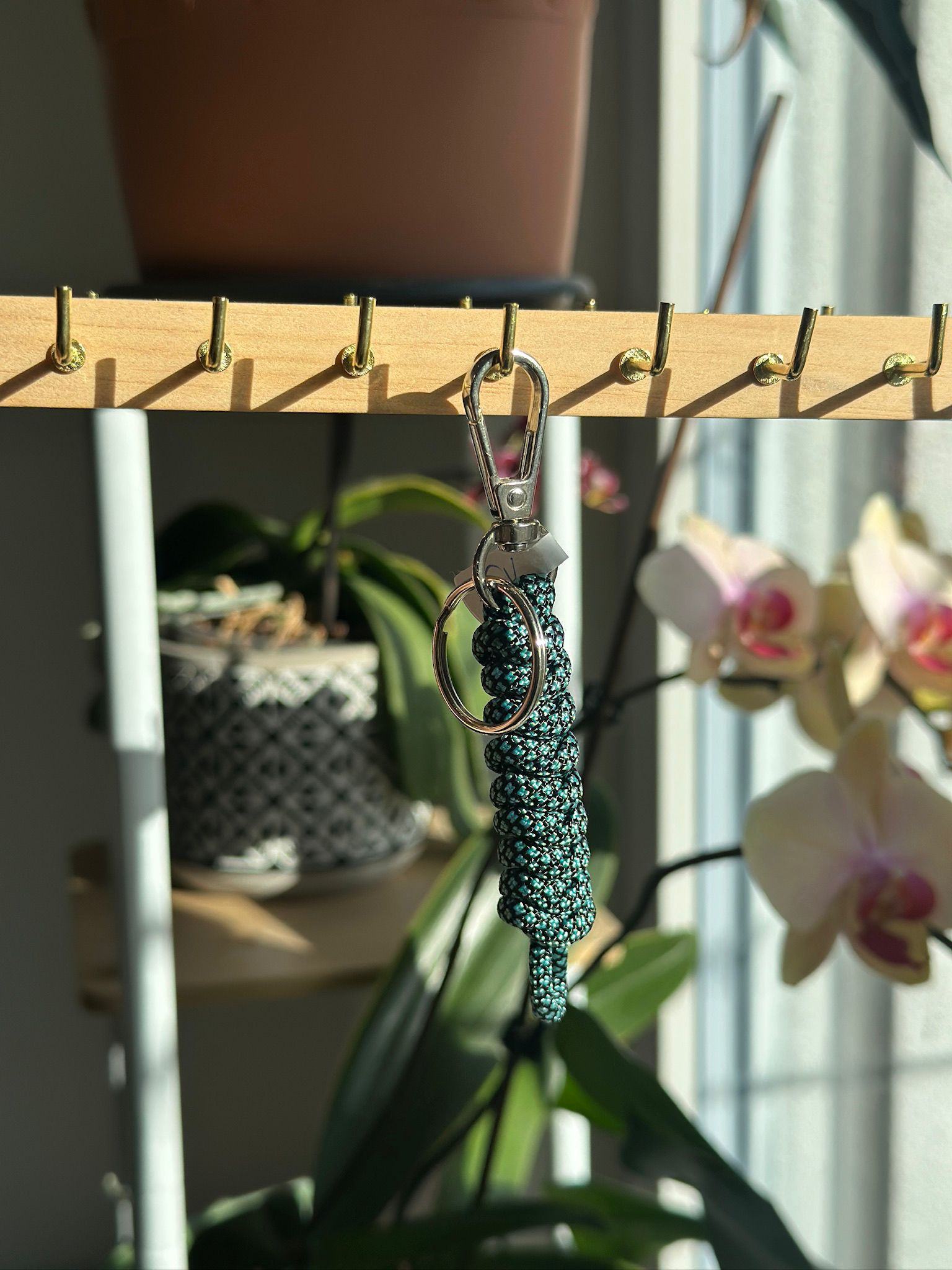 Leechain small - turquoise