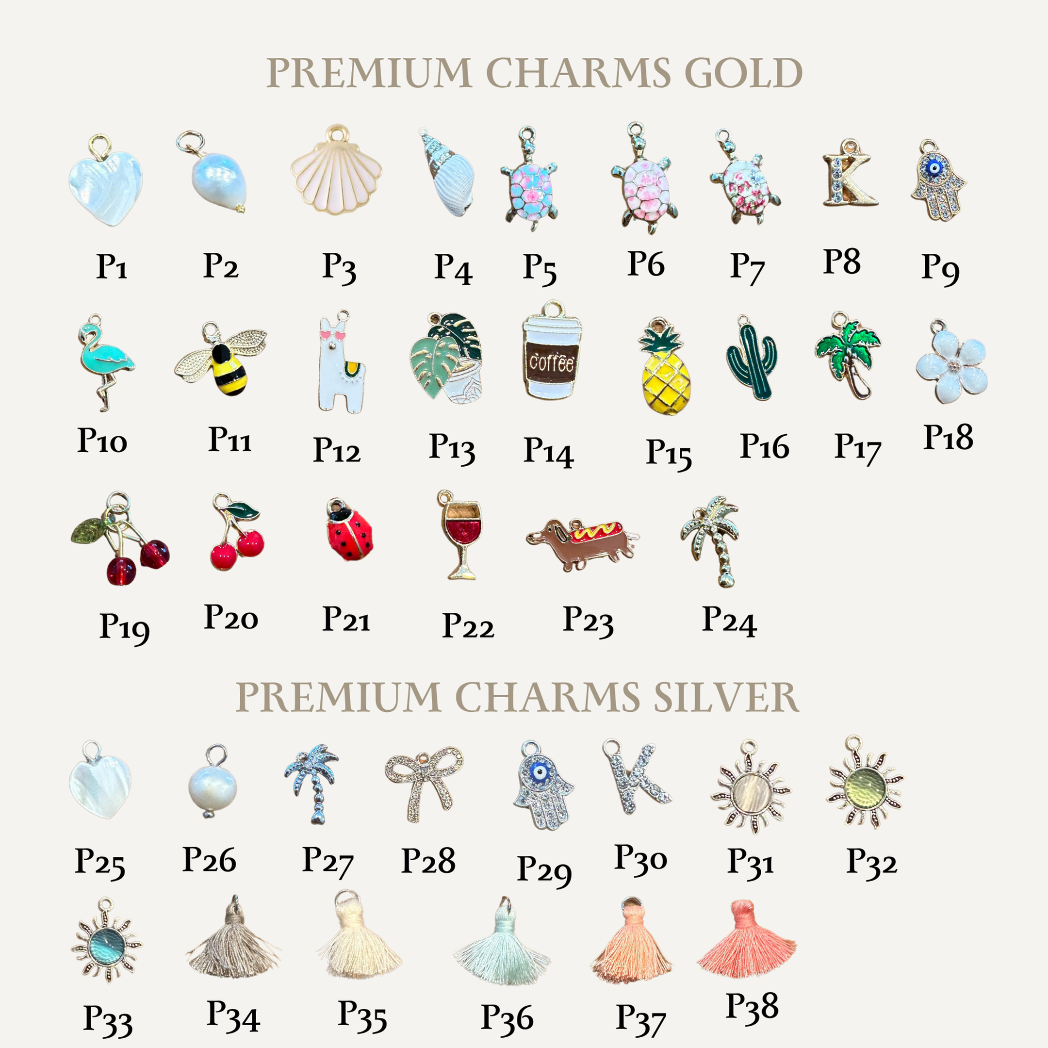 Premium Charms
