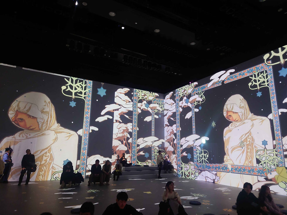 ※プロジェクションマッピング後の撮影時間