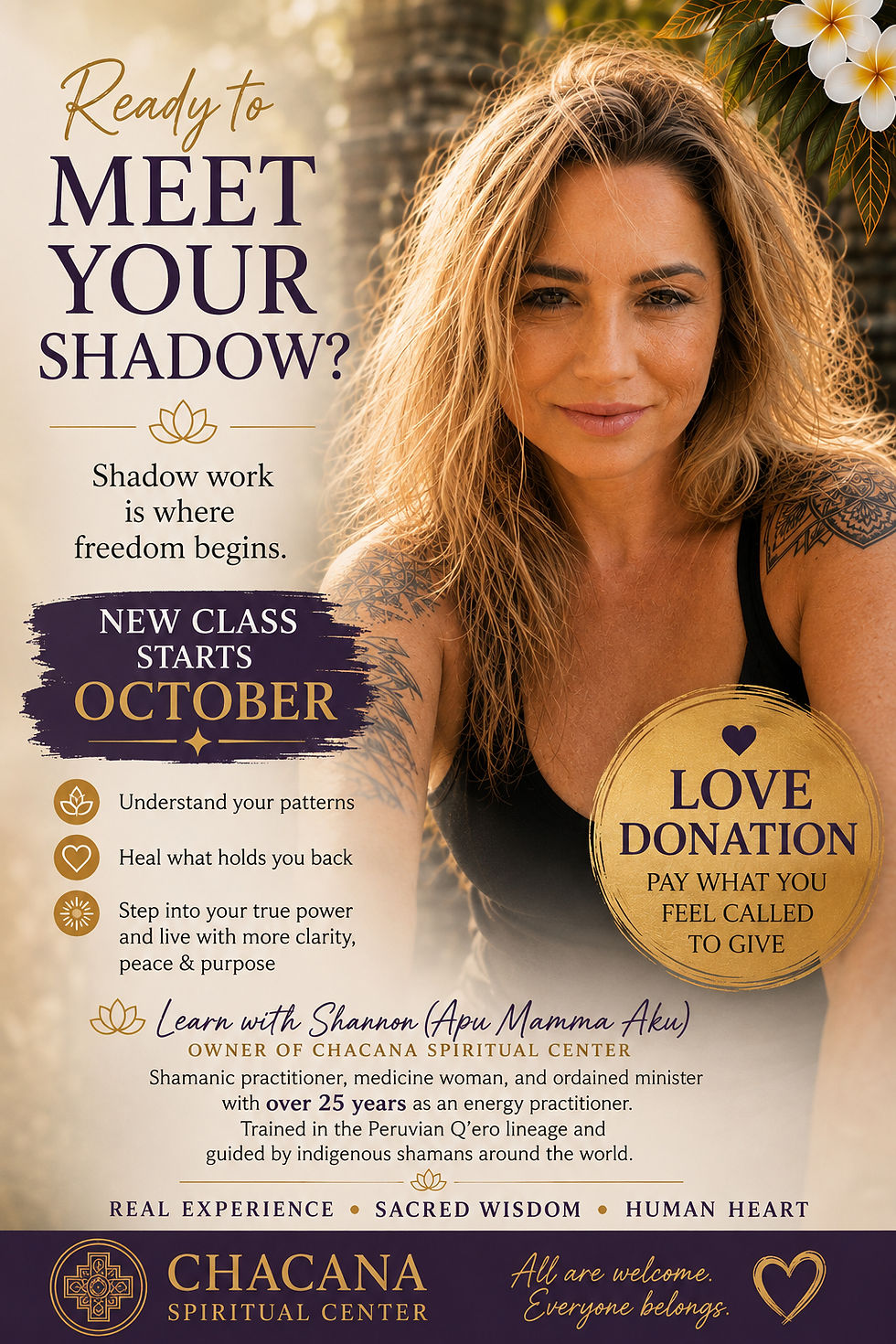 Shadow Work cCass - Love Donation Event