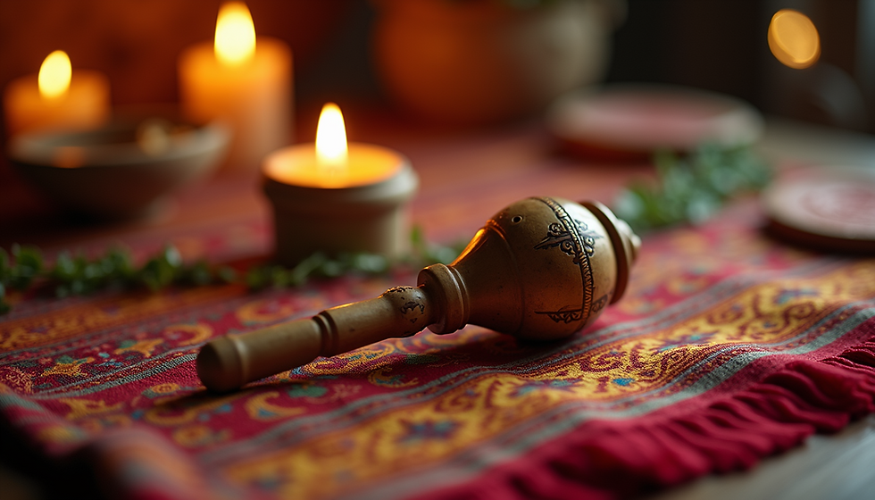 How We Use a Shamanic Rattle to Transform Energy and Enhance Healing Sessions