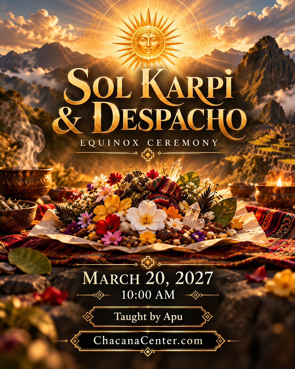 Rite of the Sun & Despacho