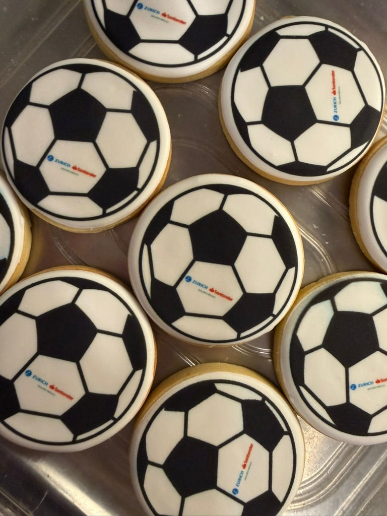 Miniatura: Galleta 8cm glaseada impresa