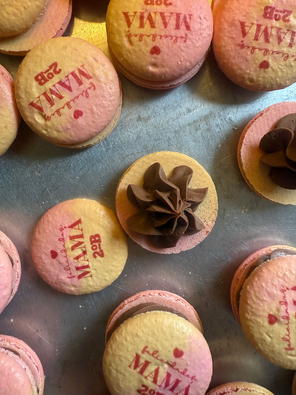 Macarrones franceses personalizados