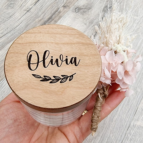 Personalised Name Jar Deb's Design Lab