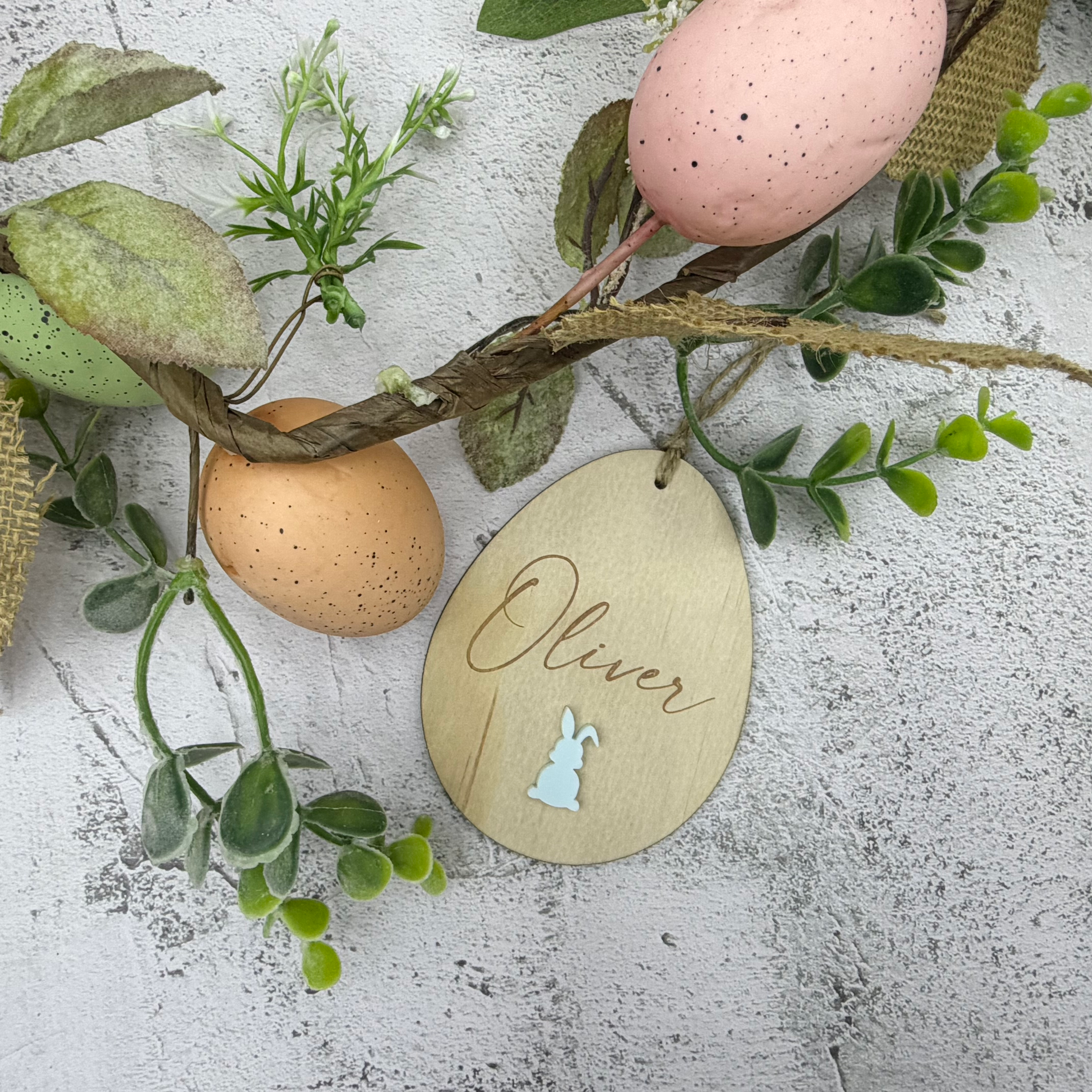 Personalised Easter Tag