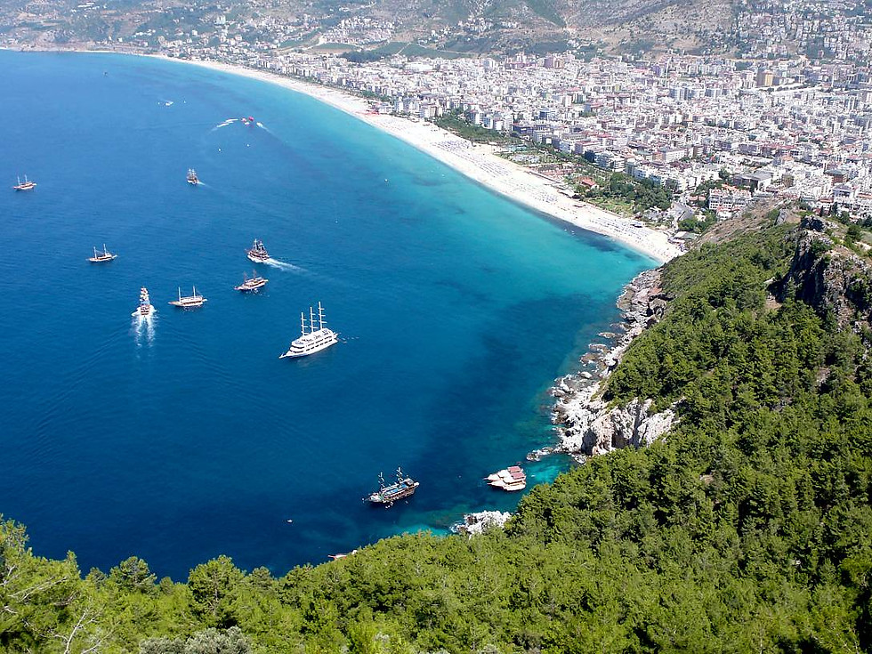 Thumbnail: NEW SPACIOUS AND LIGHT 2-ROOM APARTMENT AT CLEOPATRA BEACH (1+1 FOR SALE)