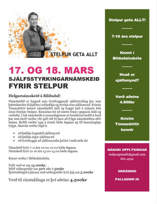 Stelpur geta allt