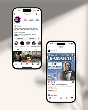 Mana Maoli Social Media Mockups