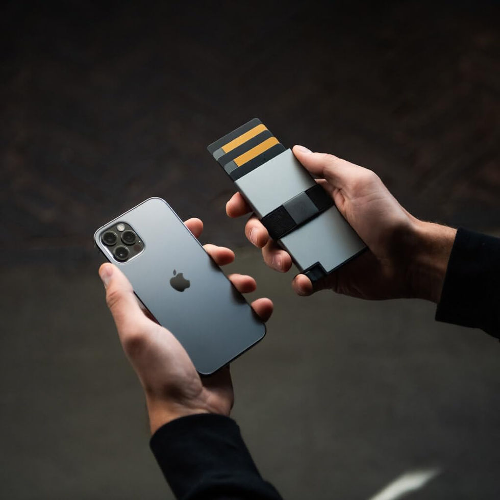 Thumbnail: Ekster - Aluminum Cardholder Wallet - Metal Aluminum Wallet for Men - Fits 12...